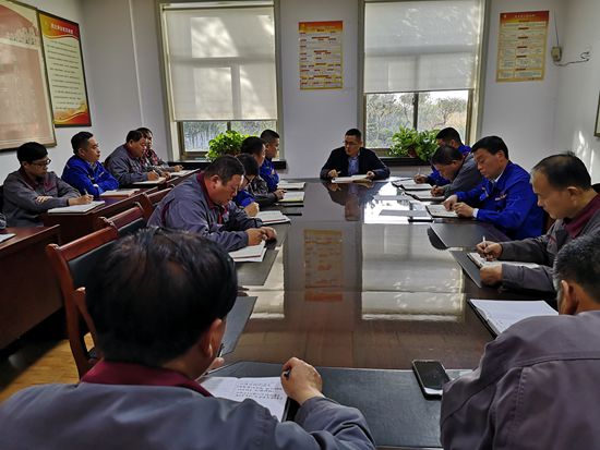 魯中水泥召開部門聯(lián)席會(huì)議77