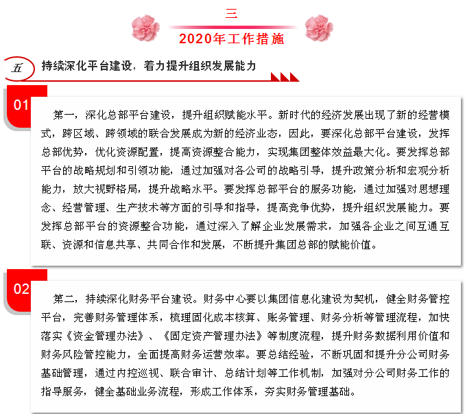 李學(xué)董事長(zhǎng)《2020年工作報(bào)告》摘錄（六）18