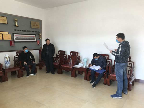 左旗應急管理局到魯蒙公司檢查指導60