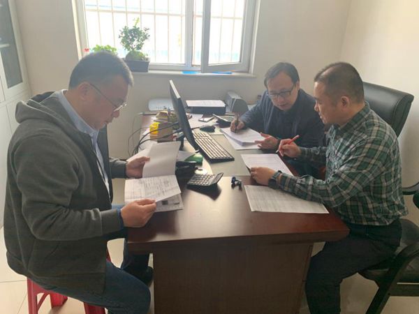 集團財務(wù)中心到黃驊三陽(yáng)指導工作14