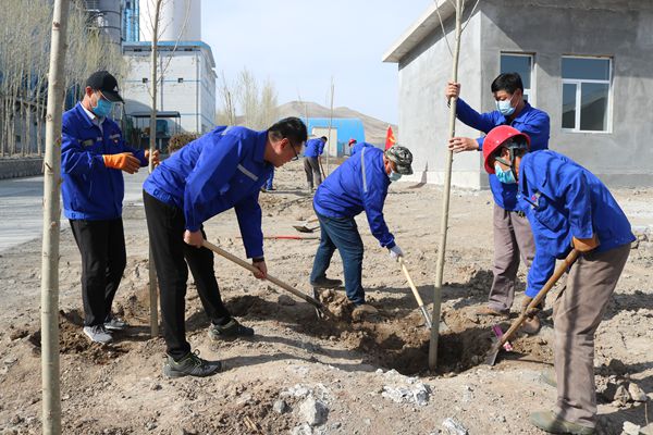 魯蒙水泥黨支部開(kāi)展主題黨日活動(dòng)0