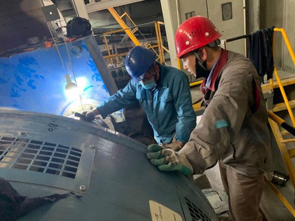 黃驊三陽(yáng)搶修球破磨電機31