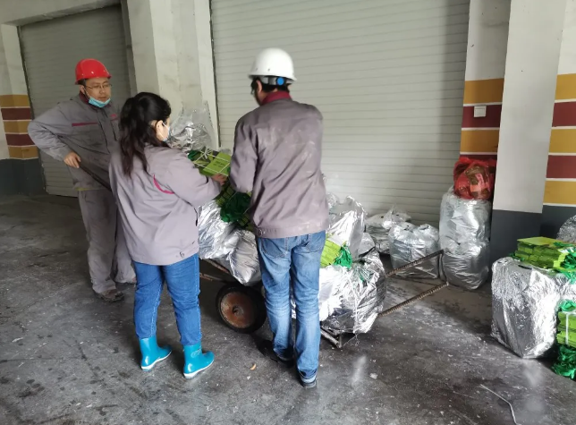 集團工會(huì )發(fā)放夏季降溫茶48