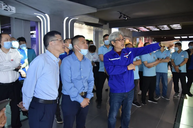 獅王集團到重山集團參觀(guān)交流35