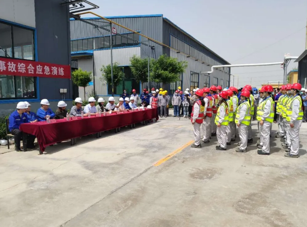 魯中水泥參加應急預案演練7