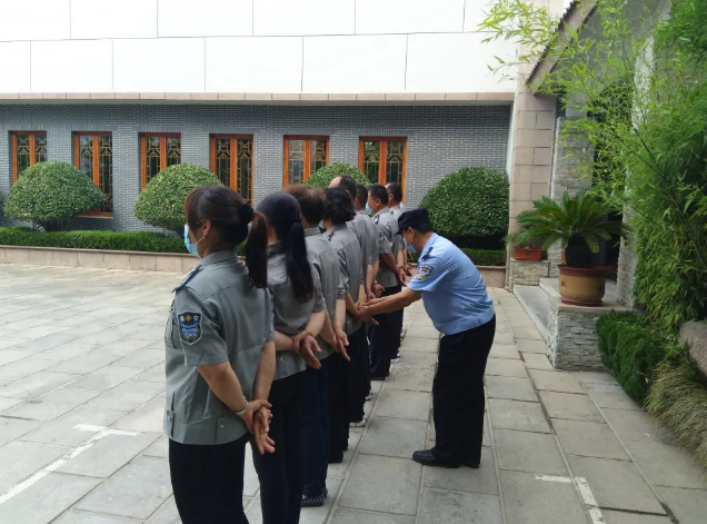 總務(wù)處開(kāi)展安保人員專(zhuān)項培訓49