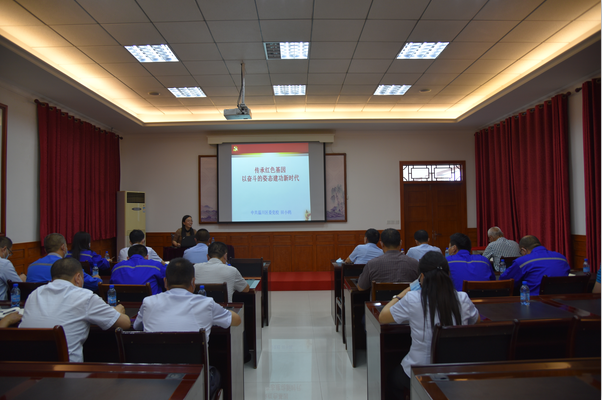 傳承紅色基因 永葆奮斗姿態(tài)——集團機關(guān)黨支部組織專(zhuān)題黨課學(xué)習57