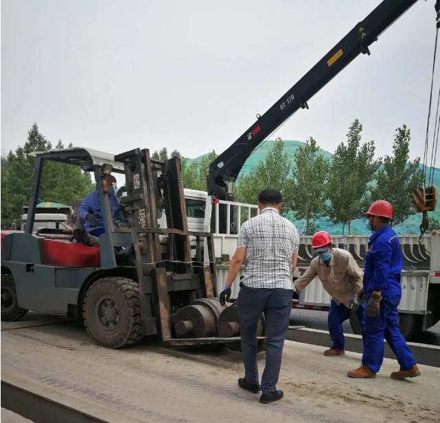 區計量所到公司校檢地磅22