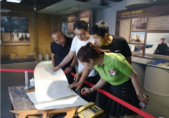 濟南泉鑫建材、東營(yíng)恒泰市政到集團參觀(guān)考察96