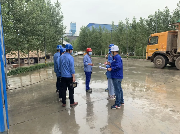 魯中水泥組織職業(yè)危害因素檢測10