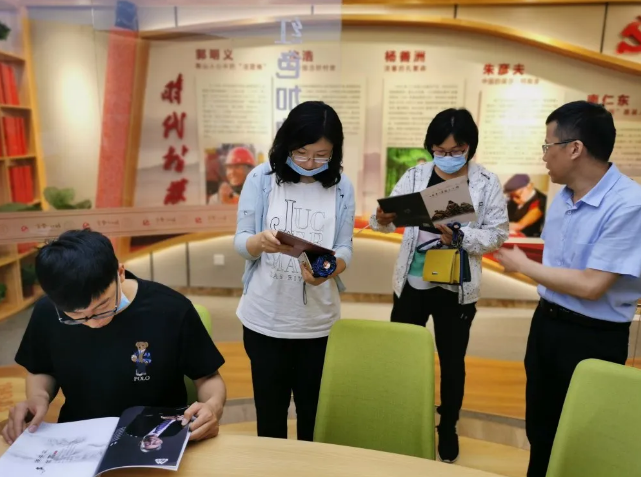 博山區八陡鎮黨建辦到初心學(xué)堂參觀(guān)交流61