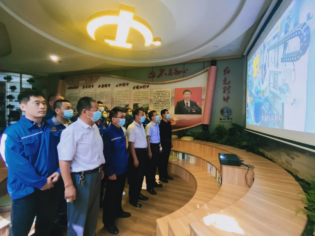 學(xué)習紅色精神 牢記初心使命——集團機關(guān)黨支部開(kāi)展主題黨日活動(dòng)83