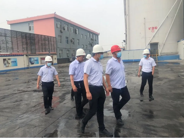 金巖集團到黃驊三陽(yáng)參觀(guān)考察13