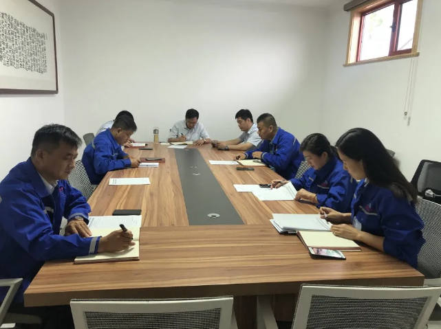 重山思沃瑞召開(kāi)月度經(jīng)營(yíng)分析會(huì )75