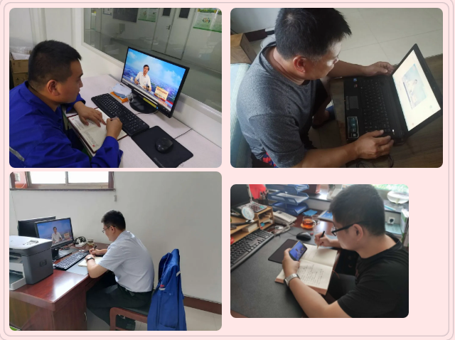 集團黨員收看區委書(shū)記李新勝講黨史上黨課94