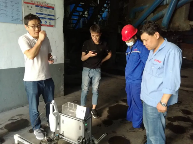 淄博市環(huán)保局到熱電廠(chǎng)檢查34