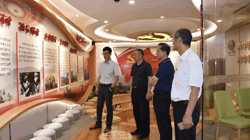 市委黨校到集團調研講黨課81