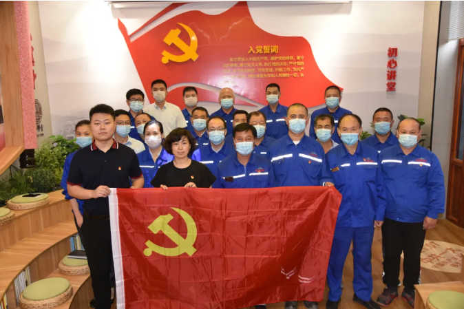 市委黨校到集團調研講黨課81