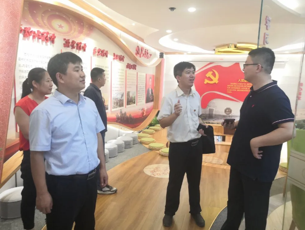 市、區委組織部到集團調研黨建工作29