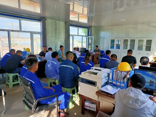 鵬峰化工召開(kāi)安全專(zhuān)題會(huì )議87