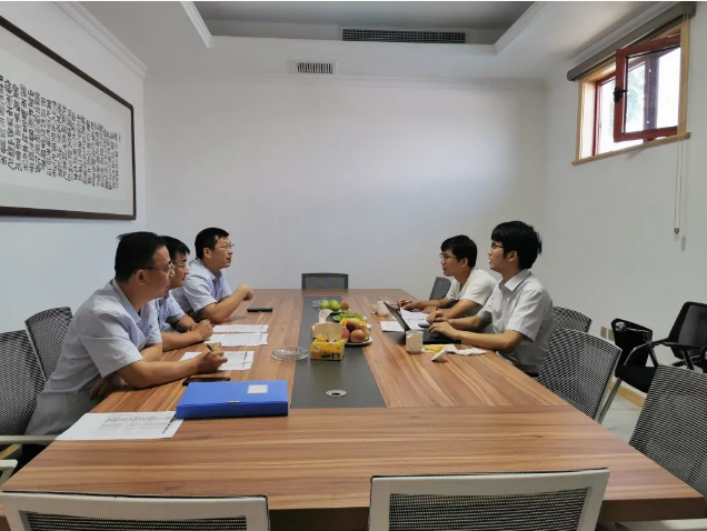 萬(wàn)華集團相關(guān)領(lǐng)導到重山思沃瑞進(jìn)行調研20