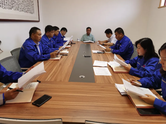 重山思沃瑞召開(kāi)月度工作會(huì )議68