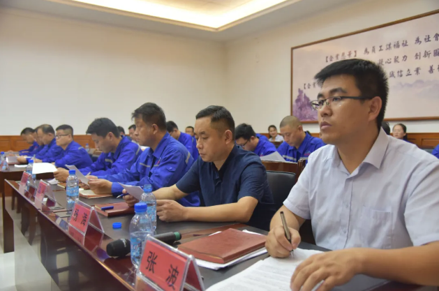 集團公司組織集體學(xué)習 ——王會(huì )強副總談新舊版《通用硅酸鹽水泥》標準74