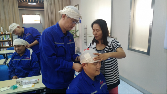 淄川區紅十字會(huì )應急救護培訓基地在重山集團掛牌成立67