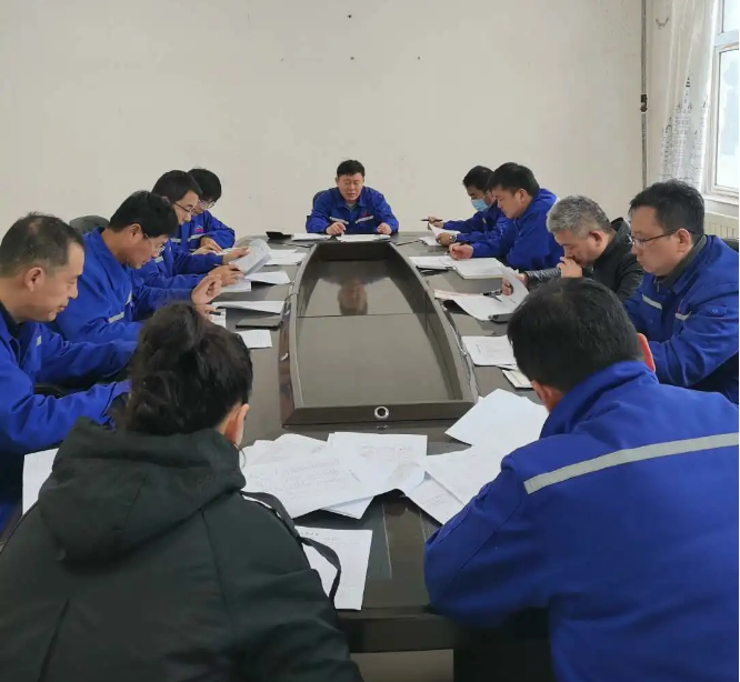 魯蒙水泥召開(kāi)生產(chǎn)成本分析會(huì )議28