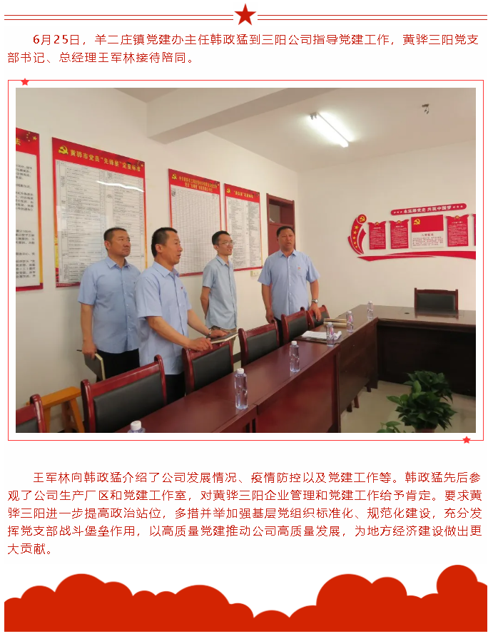 羊二莊鎮領(lǐng)導到黃驊三陽(yáng)指導黨建工作20