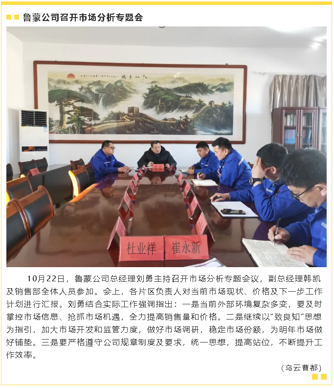 魯蒙公司召開(kāi)市場(chǎng)分析專(zhuān)題會(huì )99