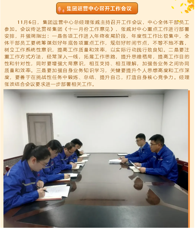 集團運營(yíng)中心召開(kāi)工作會(huì )議66