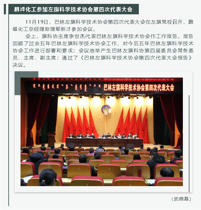 鵬峰化工參加左旗科學(xué)技術(shù)協(xié)會(huì )第四次代表大會(huì )60